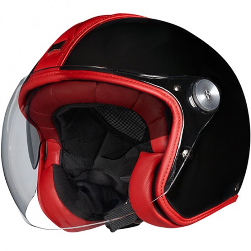 Casco abierto Nexx X.G30 Cult SV negro-rojo liquidación