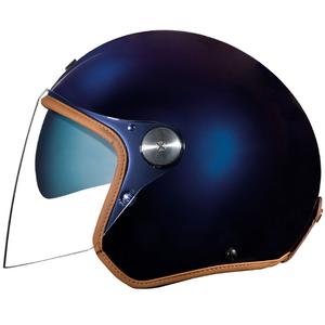 Casco de moto abierto Nexx X.G30 Clubhouse SV azul oscuro