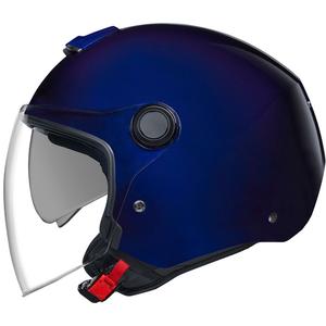 Casco de moto abierto NEXX Y.10 Azul liso