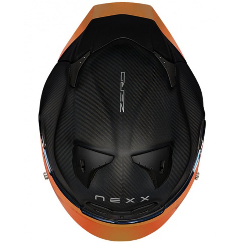Casco integral de moto Nexx X.R3R Zero PRO 2 Carbon MT, color rojo mate liquidación