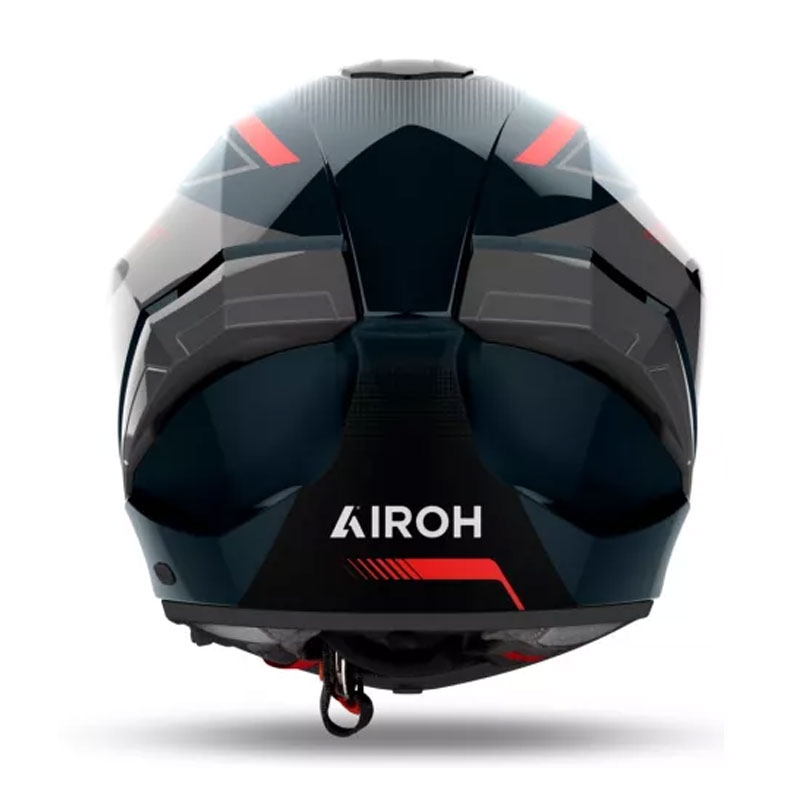 Casco integral de moto Airoh MATRYX Wide negro-gris-rojo