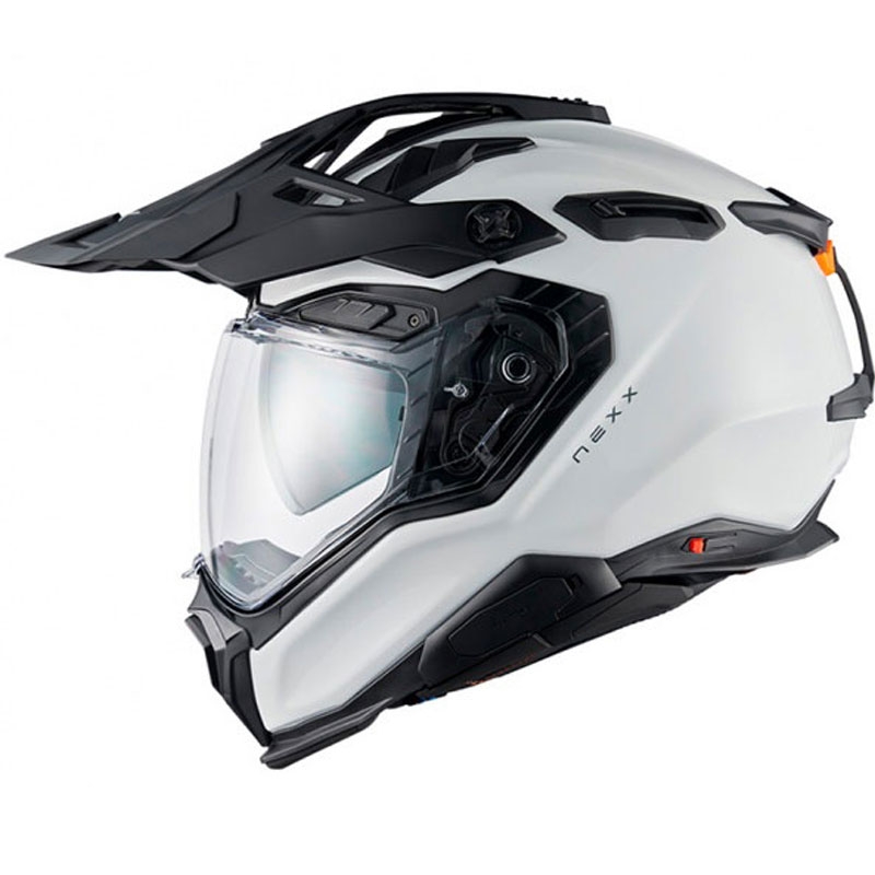 Casco de enduro Nexx X.WED3 Plain blanco perla liquidación
