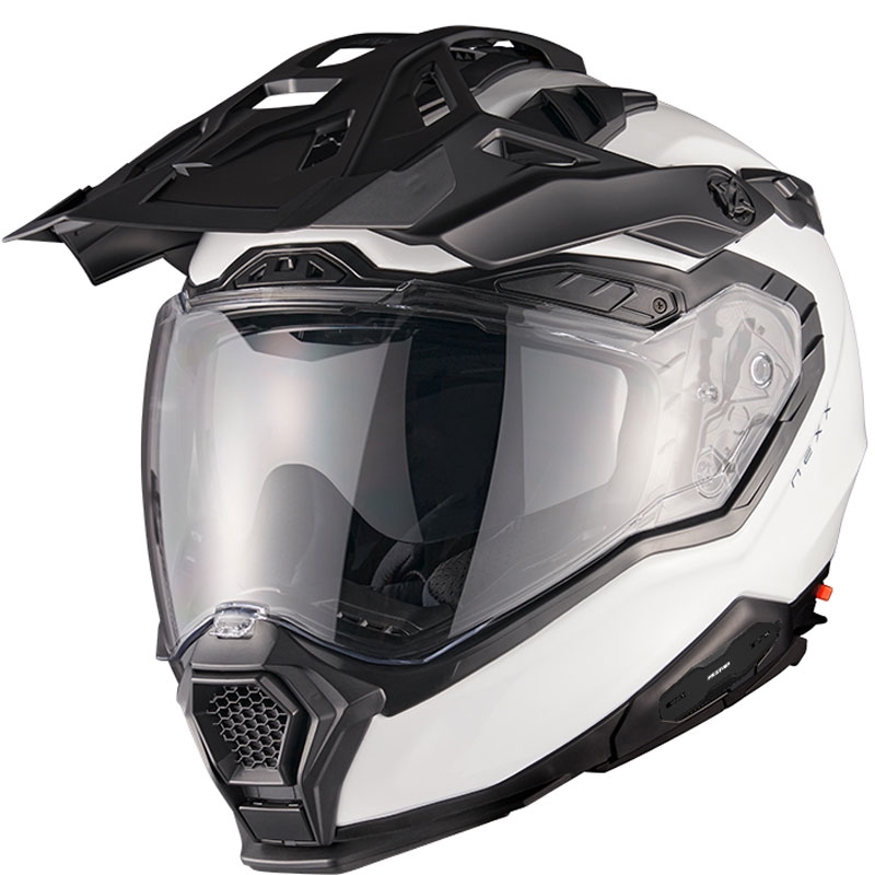 Casco de enduro Nexx X.WED3 Plain blanco perla liquidación