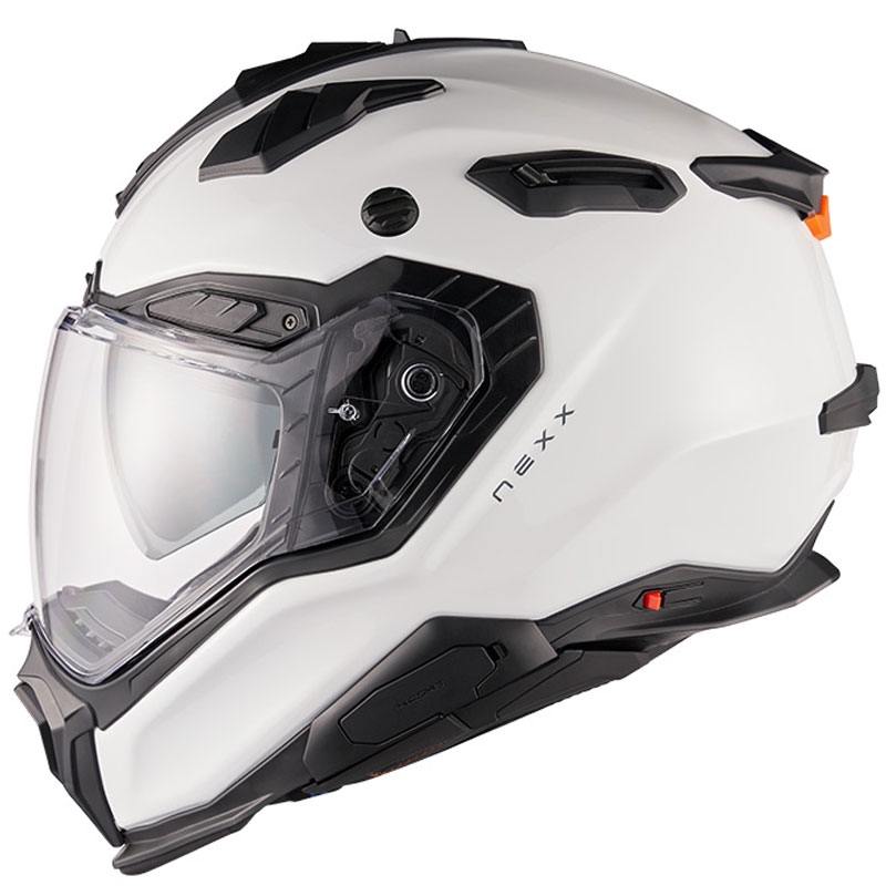 Casco de enduro Nexx X.WED3 Plain blanco perla liquidación