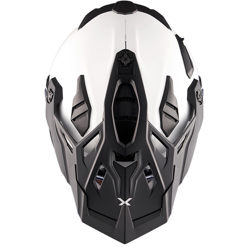 Casco de enduro Nexx X.WED3 Plain blanco perla liquidación