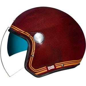 Casco abierto Nexx X.G30 Lignage rojo-oro