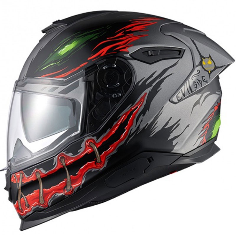 Casco integral de moto Nexx Y.100R Night Rider gris oscuro liquidación