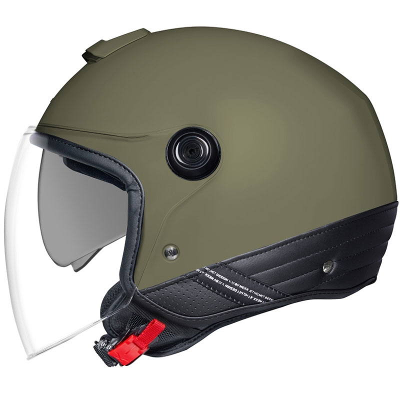 Casco de moto abierto NEXX Y.10 Cali verde liquidación