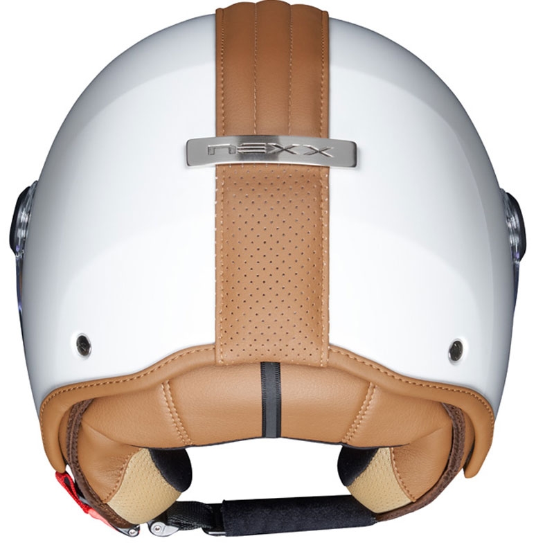 Casco de moto abierto NEXX Y.10 Midtown blanco