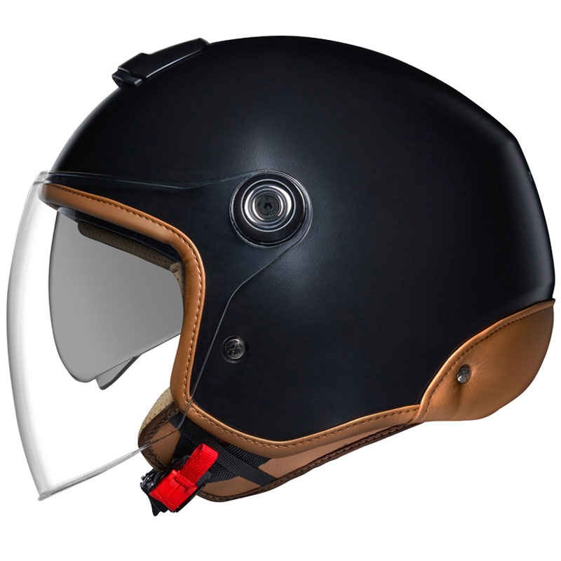 Casco de moto abierto NEXX Y.10 Sunny, color negro
