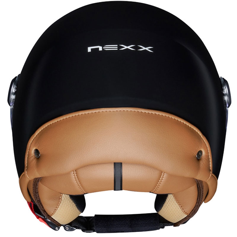 Casco de moto abierto NEXX Y.10 Sunny, color negro