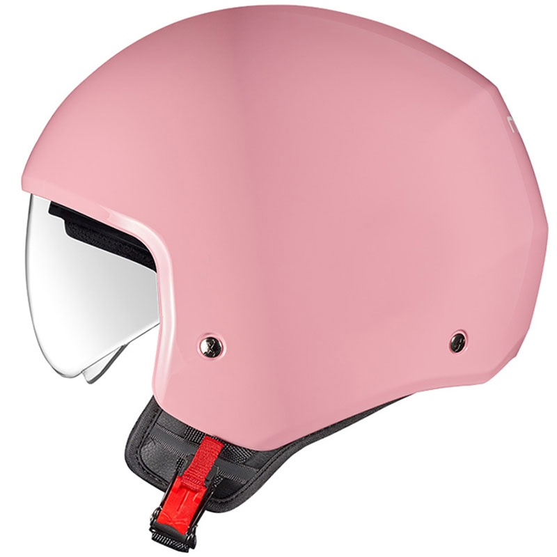 Casco de moto abierto Nexx Y.10 Core rosa liquidación