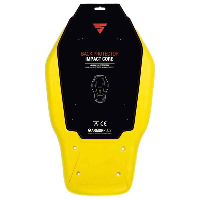 Protector de columna Shima Impact Core BL Pro amarillo