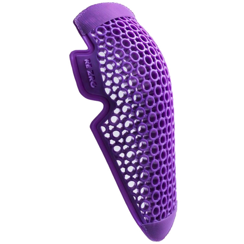 Protectores de codos y rodillas Rebelhorn Re Zro Mk1-C2-Ek1-V Velcro (E/K Tipo B) Nivel 2 morado