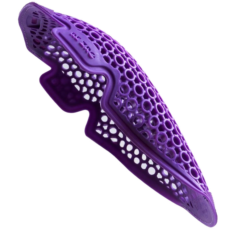 Protectores de codos y rodillas Rebelhorn Re Zro Mk1-C2-Ek1-V Velcro (E/K Tipo B) Nivel 2 morado