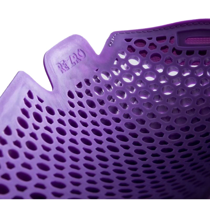 Protectores de codos y rodillas Rebelhorn Re Zro Mk1-C2-Ek1-V Velcro (E/K Tipo B) Nivel 2 morado