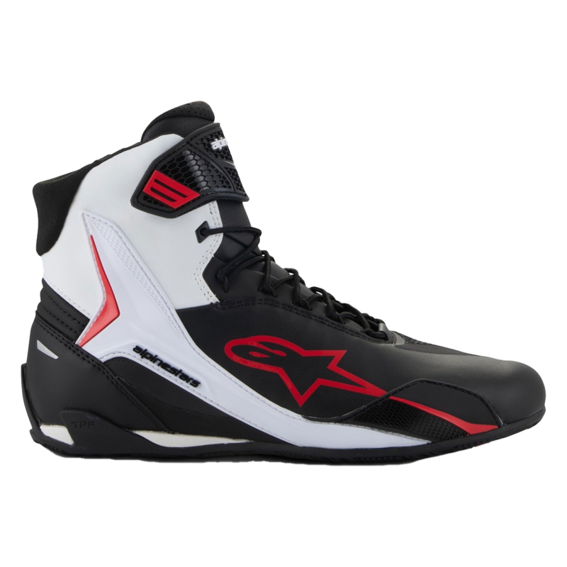 Botas de moto Alpinestars Faster-4 negro-blanco-rojo