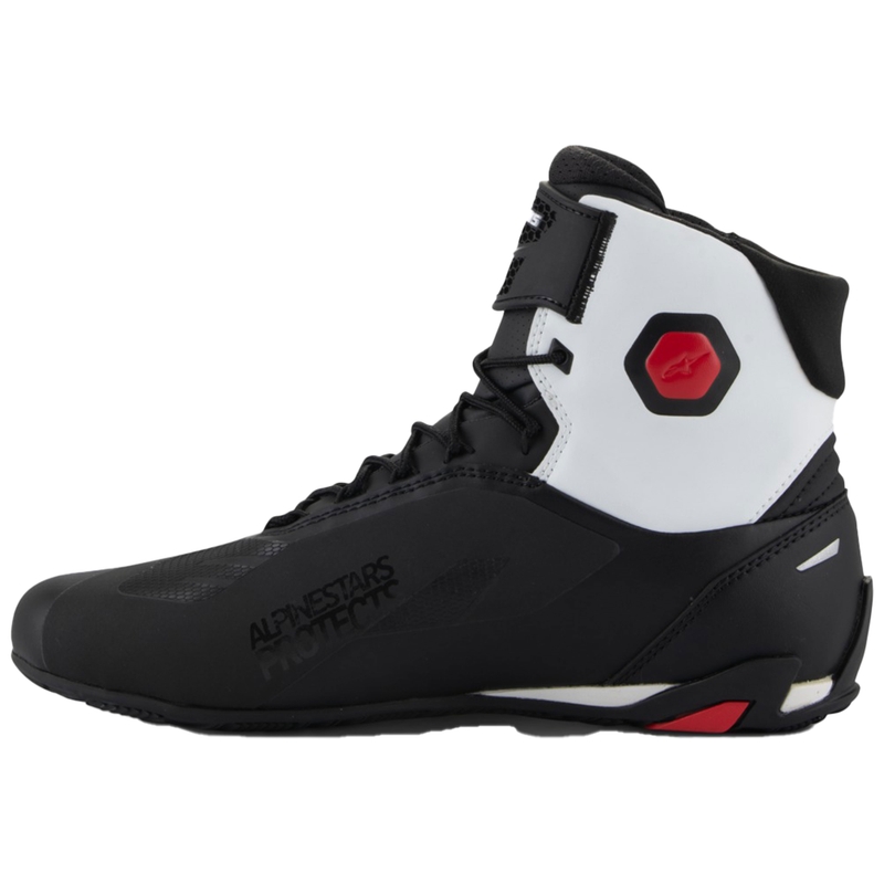 Botas de moto Alpinestars Faster-4 negro-blanco-rojo