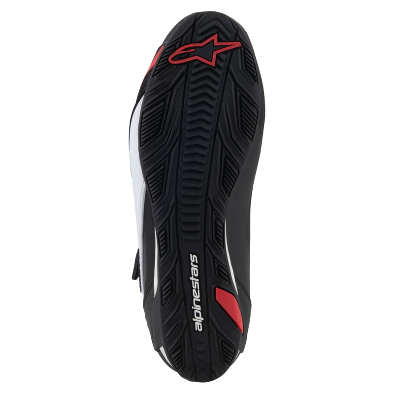 Botas de moto Alpinestars Faster-4 negro-blanco-rojo