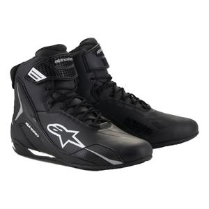 Botas de moto Alpinestars Stella Faster-4 para mujer, color negro