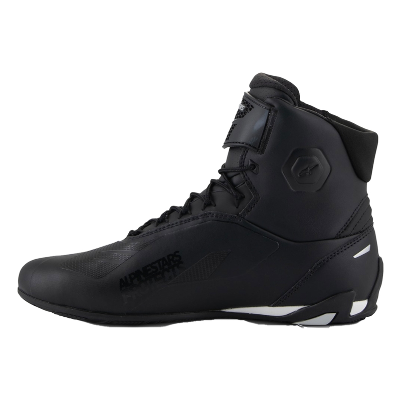 Botas de moto Alpinestars Stella Faster-4 para mujer, color negro