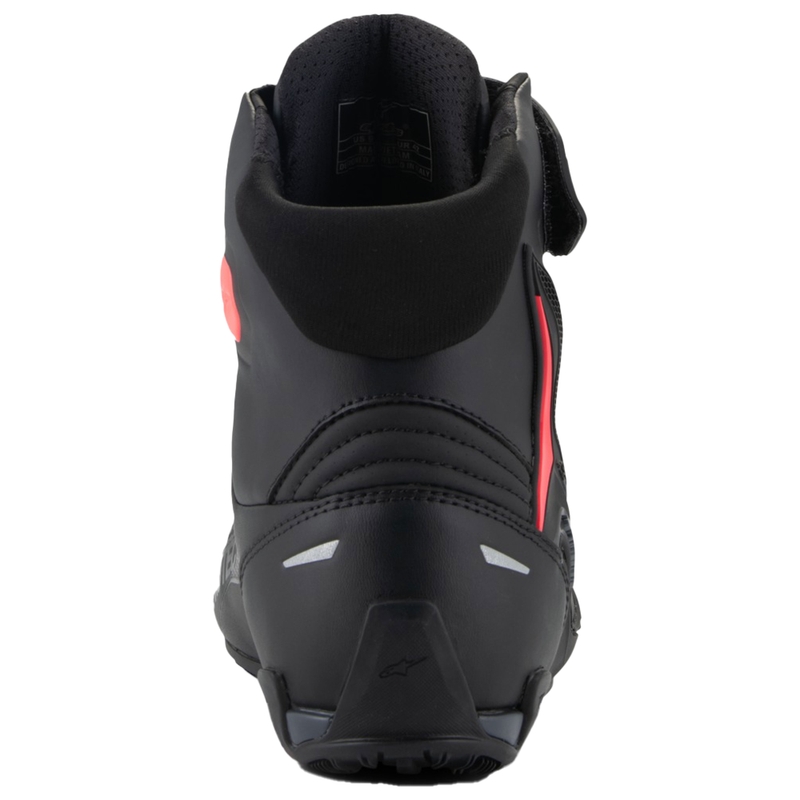 Botas de moto para mujer Alpinestars Stella Faster-4 en negro y rosa