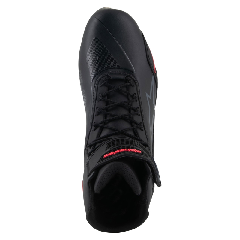 Botas de moto para mujer Alpinestars Stella Faster-4 en negro y rosa