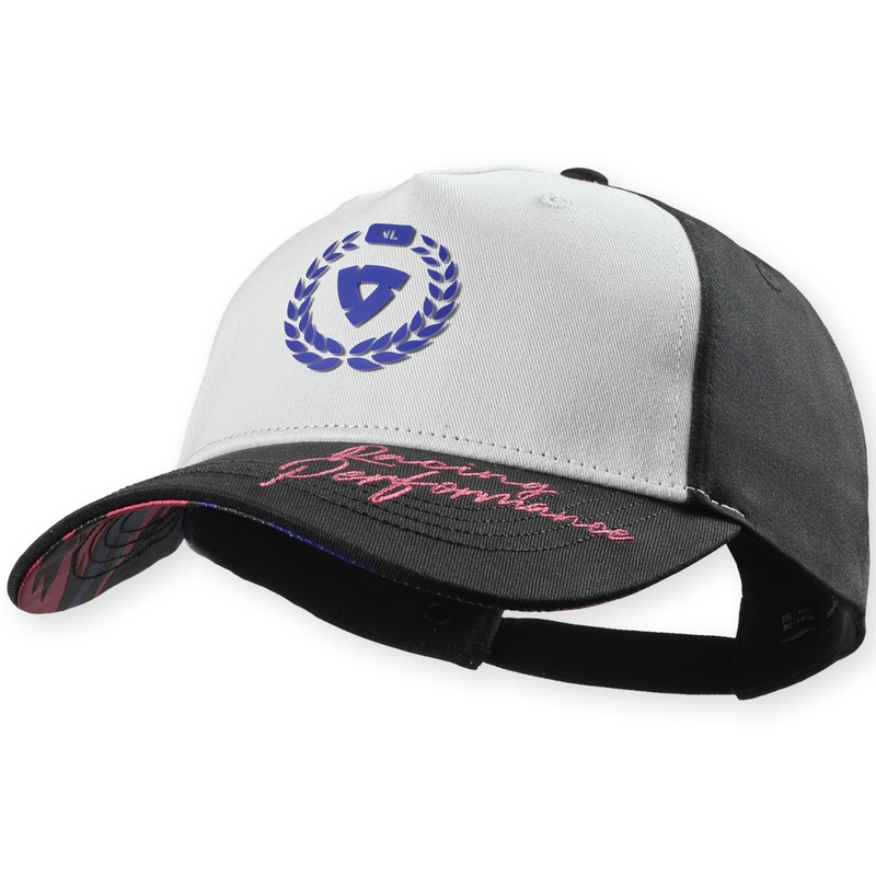 Gorra Revit Zachary en blanco y negro