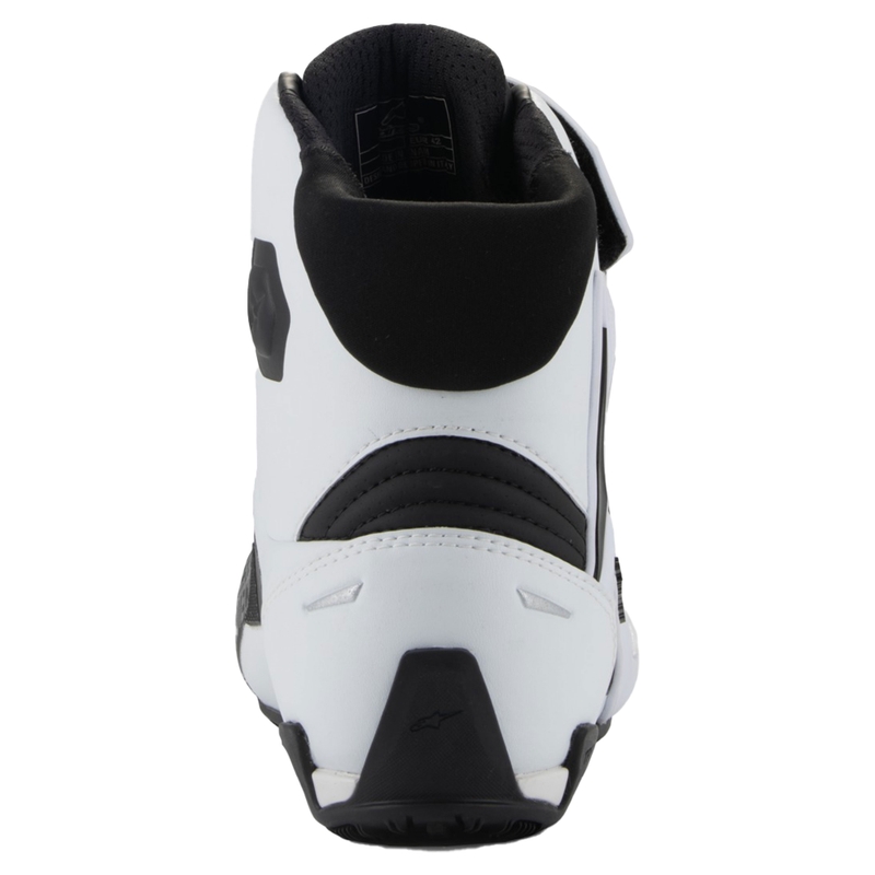 Botas de moto para mujer Alpinestars Stella Faster-4 blanco-negro