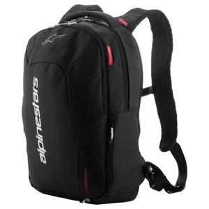 Mochila Alpinestars City Hunter V2 en blanco y negro