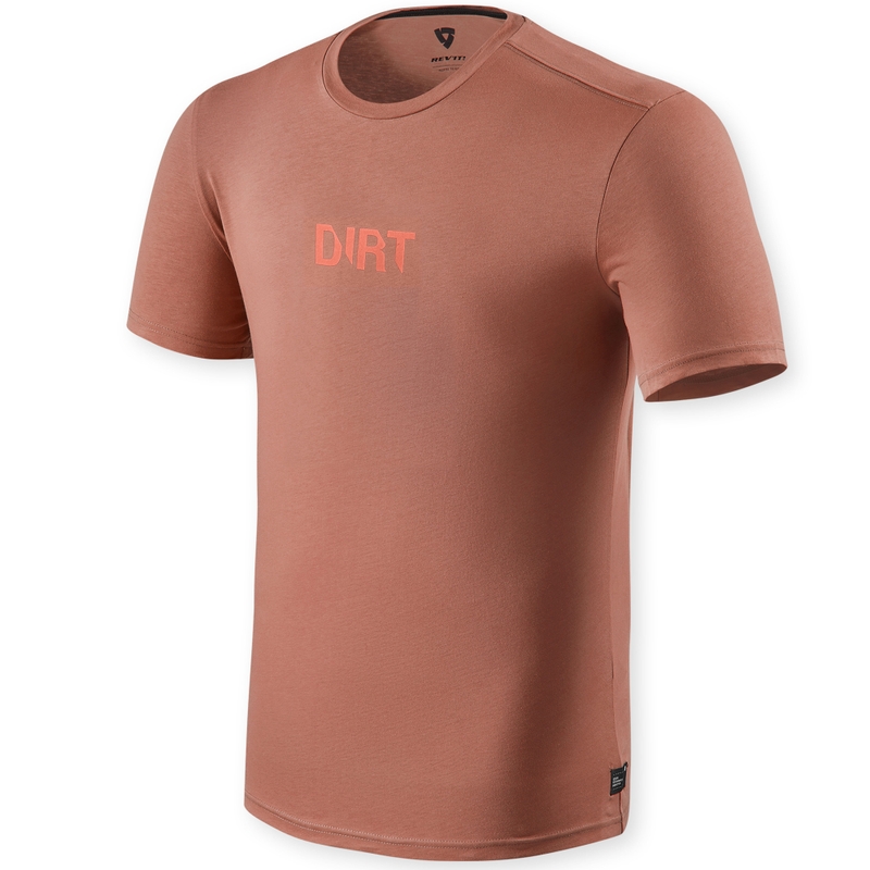 Camiseta Revit Salem color rojo ladrillo
