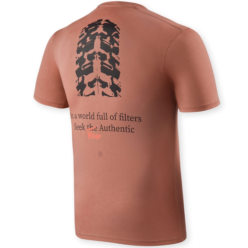 Camiseta Revit Salem color rojo ladrillo