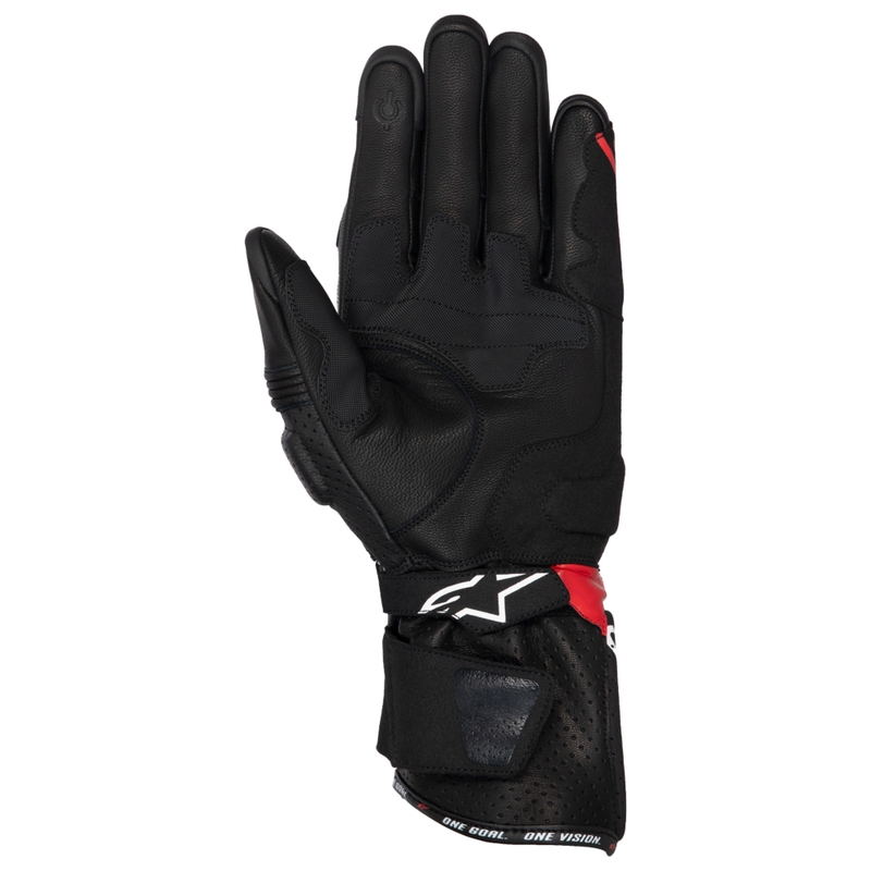 Guantes de moto Alpinestars SP-3 negro-rojo-blanco
