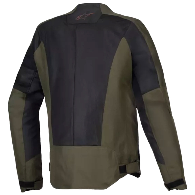 Chaqueta de moto Alpinestars C-1 Air negra y caqui