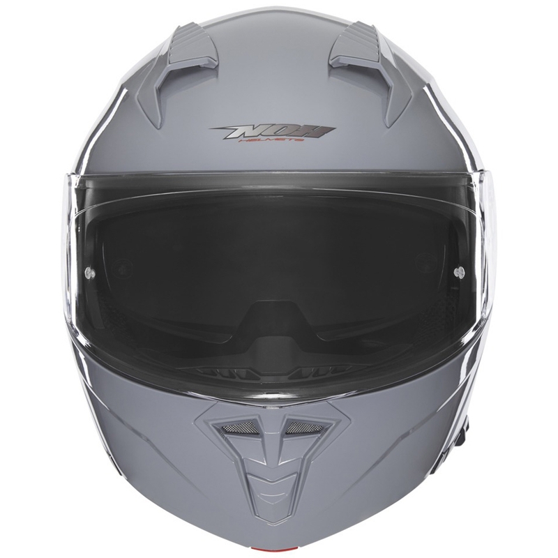 Casco de moto abatible NOX N968 gris
