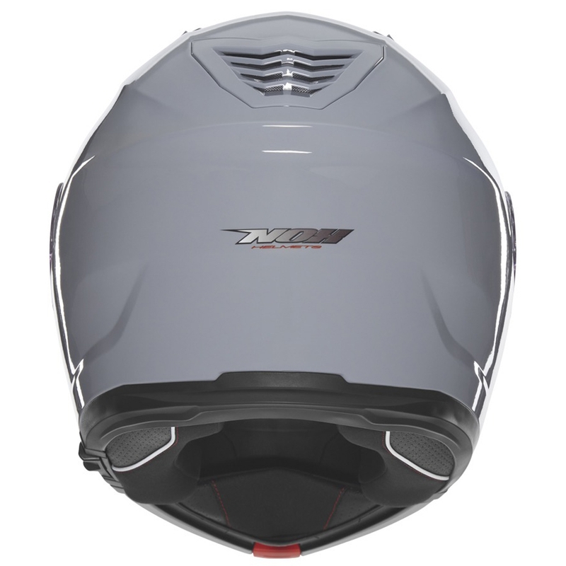 Casco de moto abatible NOX N968 gris