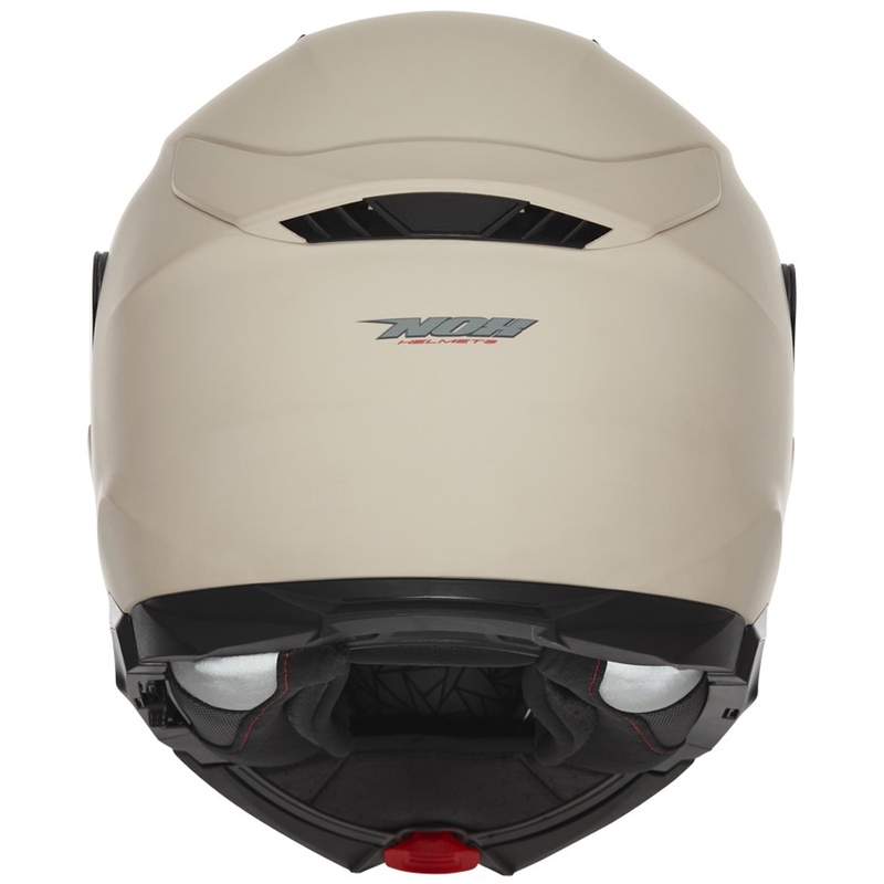 Casco de moto abatible NOX N967 arena mate