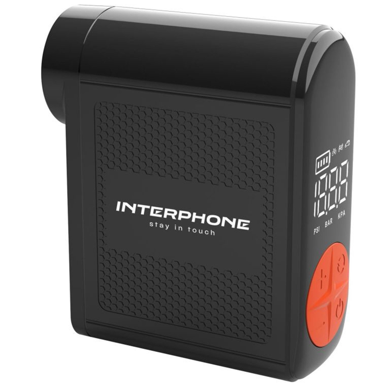 Mini compresor de batería Interphone negro