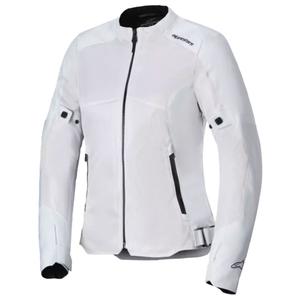 Chaqueta de moto para mujer Alpinestars Stella C-1 Air en gris plateado