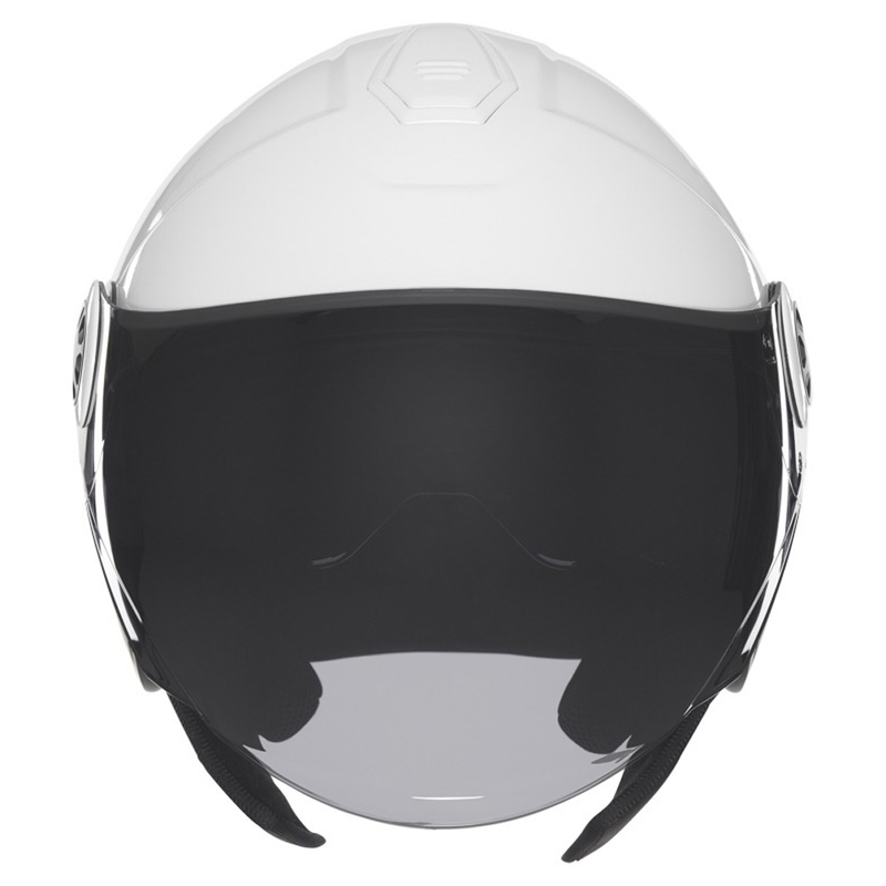 Casco de moto abierto NOX N182 blanco