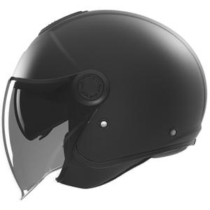 Casco de moto abierto NOX N182 negro mate