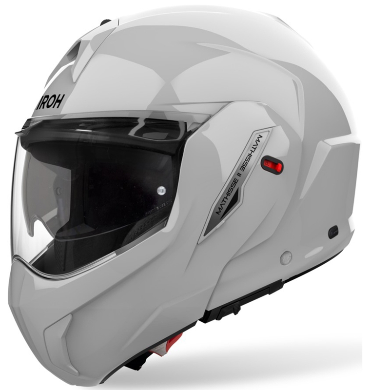 Casco de moto abatible Airoh Mathisse 2 Color, gris cemento