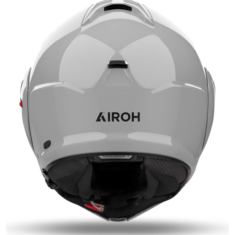 Casco de moto abatible Airoh Mathisse 2 Color, gris cemento