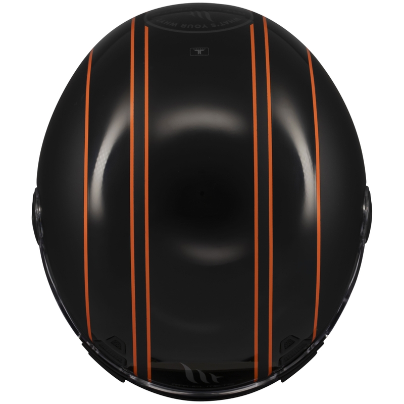 Casco integral de moto MT Jarama SV Wild negro mate brillante