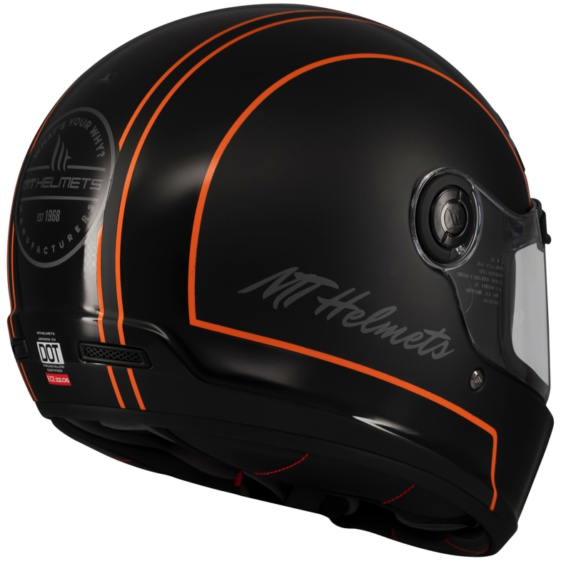 Casco integral de moto MT Jarama SV Wild negro mate brillante