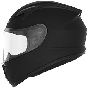 Casco integral de moto infantil NOX N731, negro mate