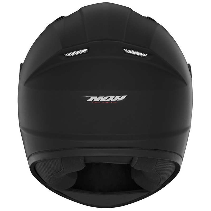 Casco integral de moto infantil NOX N731, negro mate