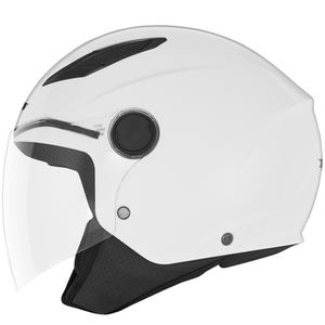 Casco de moto infantil abierto NOX N710 blanco