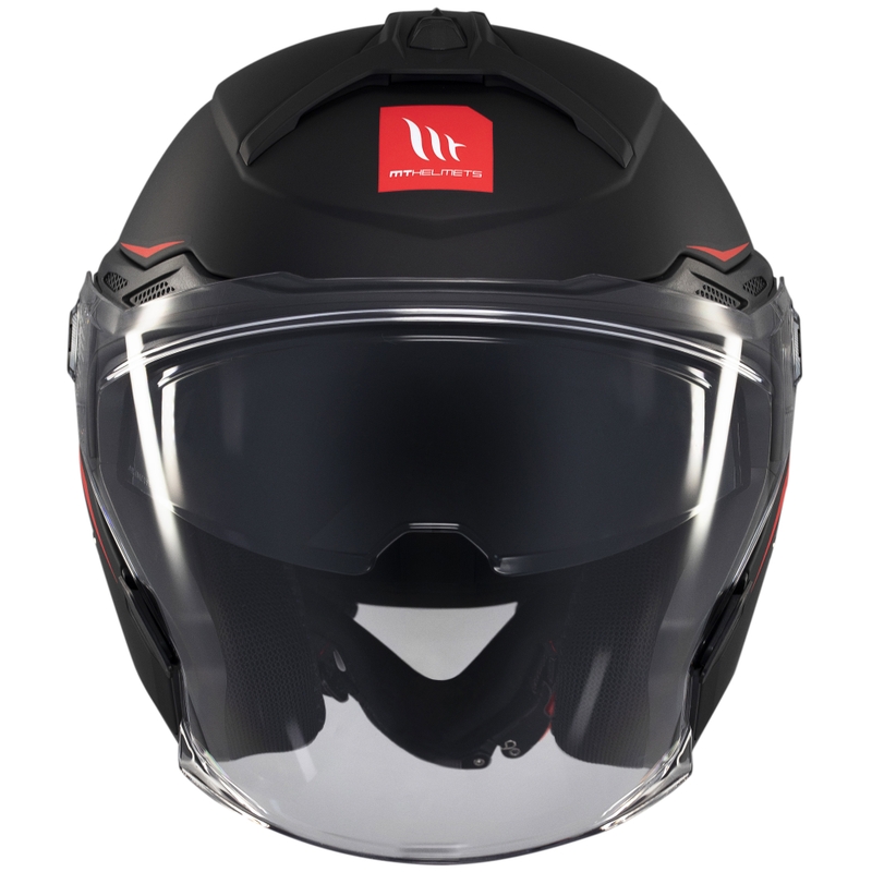 Casco abierto MT Cosmo SV negro mate