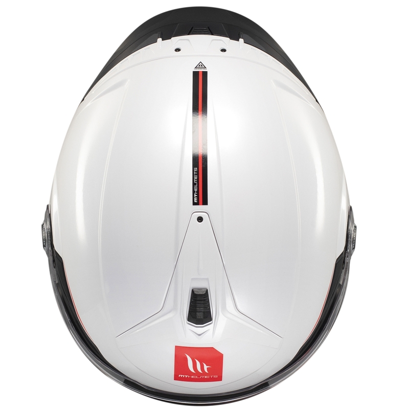 Casco abierto MT Cosmo SV blanco brillante